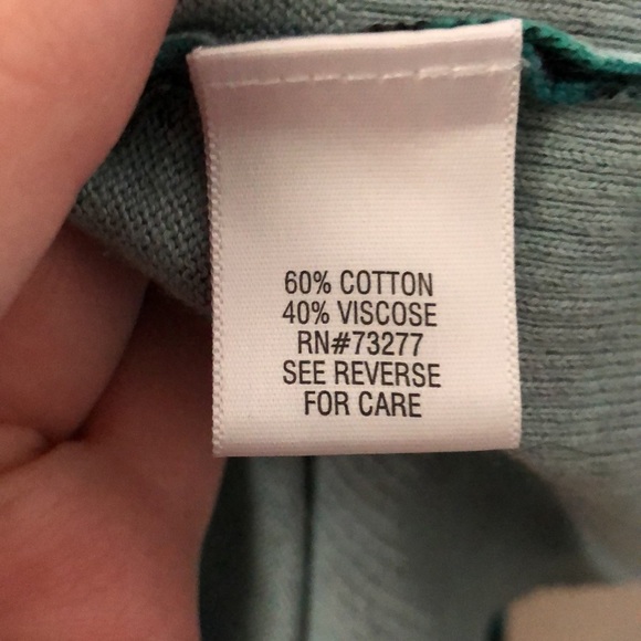 3/4 length Button-Up Patterned Cardigan - Picture 6 of 15